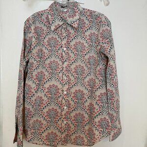 J. CREW SHIRT BUTTON FRONT SHIRT